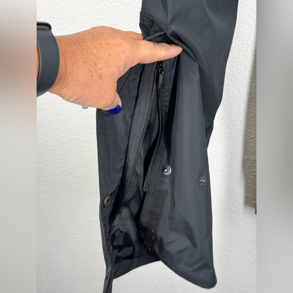 Footjoy Dryjoys Pants Mens Black Waterproof Golf Lined Rain Pants Size Large - Picture 7 of 12